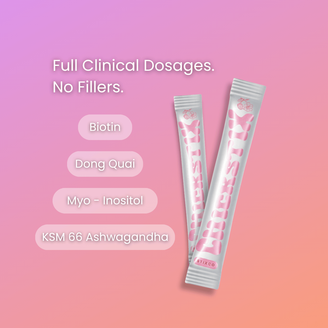 CHICKSTIX - Hormone Balance + Cycle Support Stick Pack